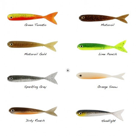 Soft Bait Westin Megateez 5cm - Very wide tail