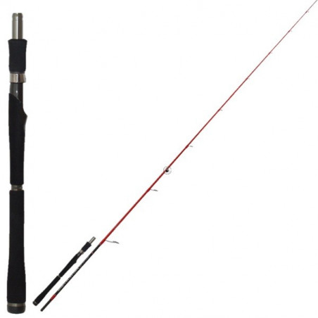 Canne Spinning Tenryu Injection SP 77 MH - Leurre Souple