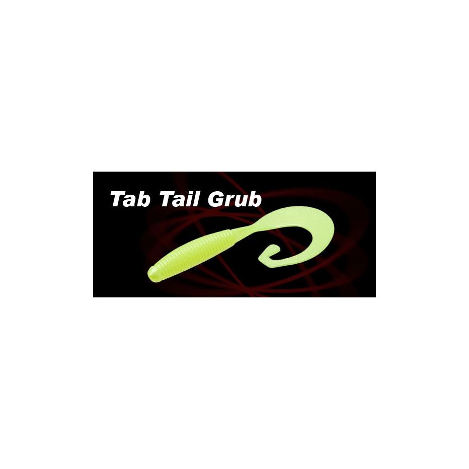 Leurre Souple Zoom Tab Tail Grub 4"