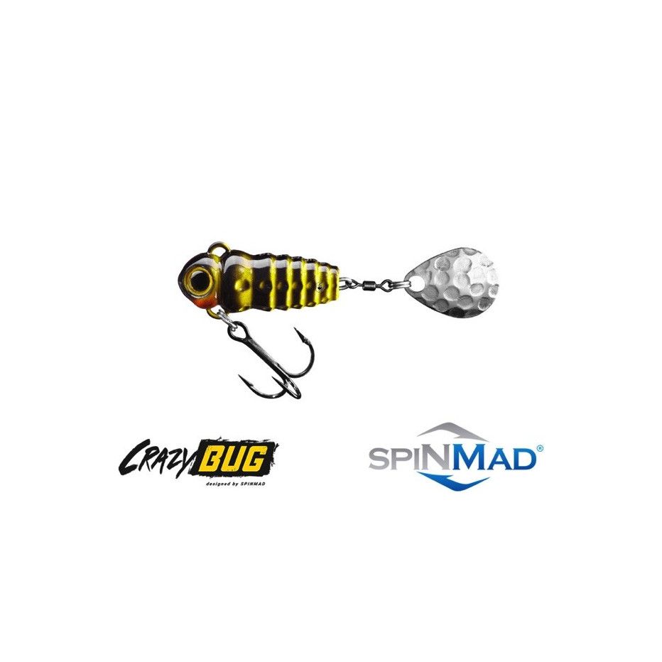 Tail Spinner Spinmad Crazy Bug 4g - Angeln der Forelle