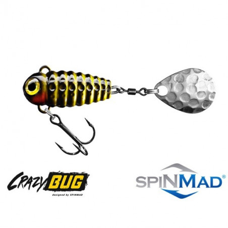 Tail Spinner Spinmad Crazy Bug 6g - Pêche de la Perche