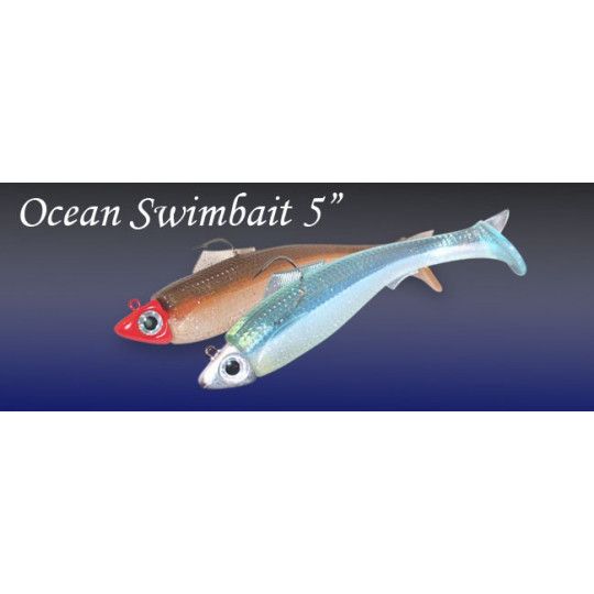 Leurre Souple Roboworm Ocean Swimbait 5"