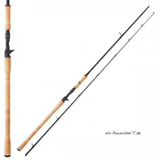 Baitcast Ruten Westin W4 powershad T 218 - Gummifische