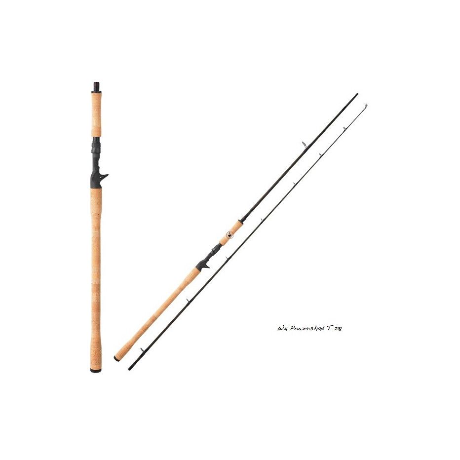 Baitcast Ruten Westin W4 powershad T 218 - Gummifische