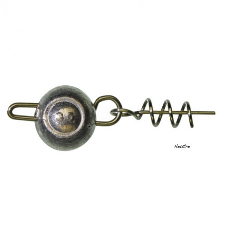 Tête Plombée Gunki G'Flip - Screw à visser et articulée