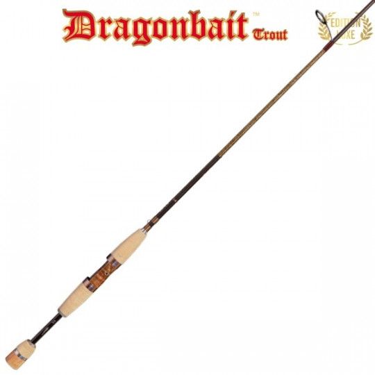 Caña de spinning Smith Dragonbait Trout LX 7'4 - Señuelo vinilo