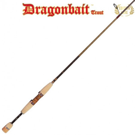 Spinnruten Smith Dragonbait Trout LX 7'4 - Gummifische