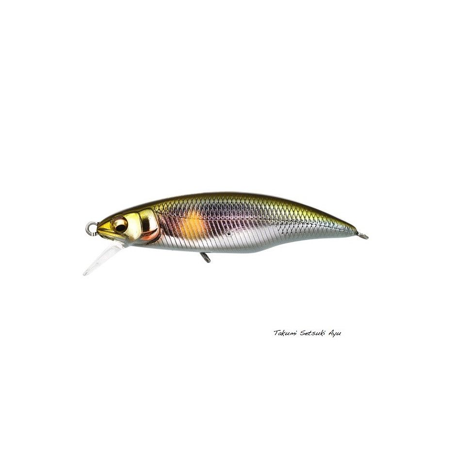 Hard bait Megabass Great Hunting Flat Side Fast Sinking