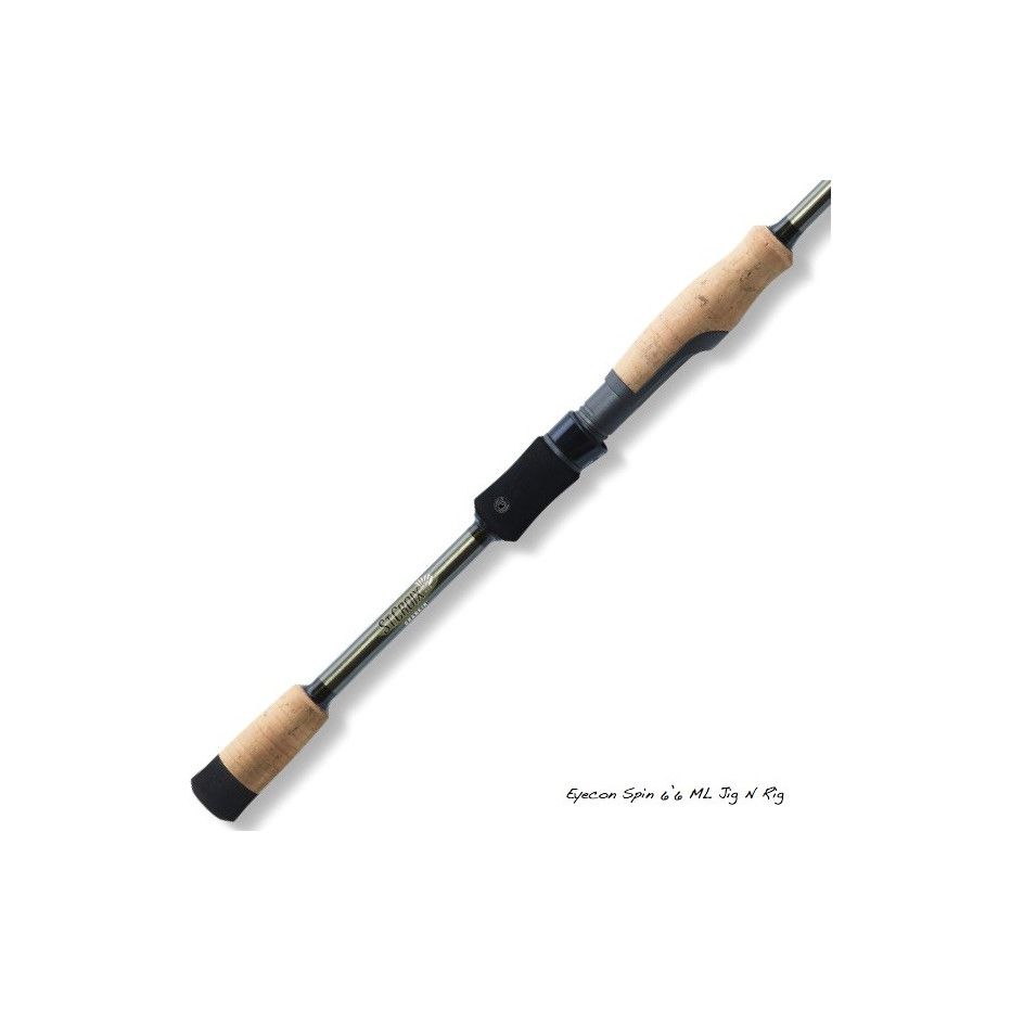 Spinning rod ST Croix Eyecon 6'6 ML Jig N Rig - trout - Leurre de la pêche