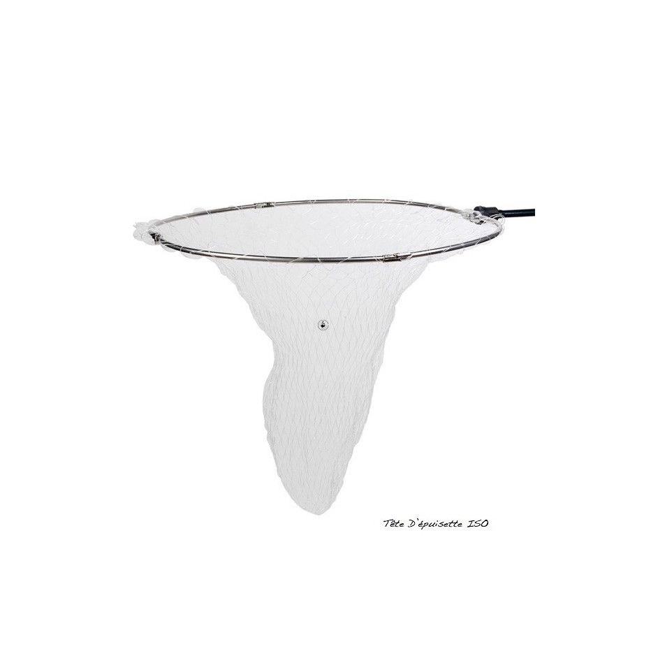 Folding Landing Net Head ISO Daiwa - Nylon net