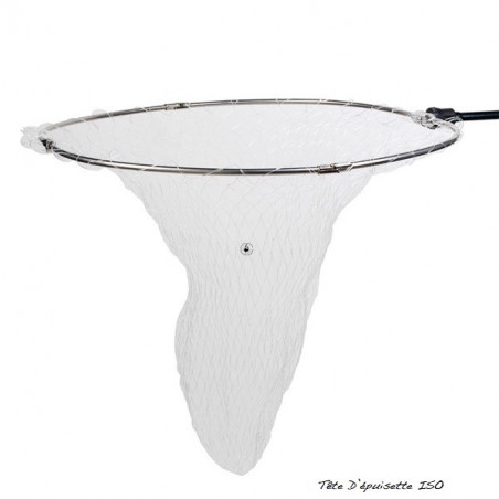 Folding Landing Net Head ISO Daiwa - Nylon net
