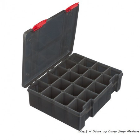 Box Fox Rage Stack N Store 20 Compartment Deep Medium