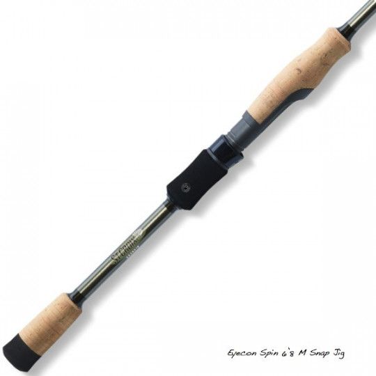 Spinning rod ST Croix Eyecon 6'8 M Snap Jig - Soft bait