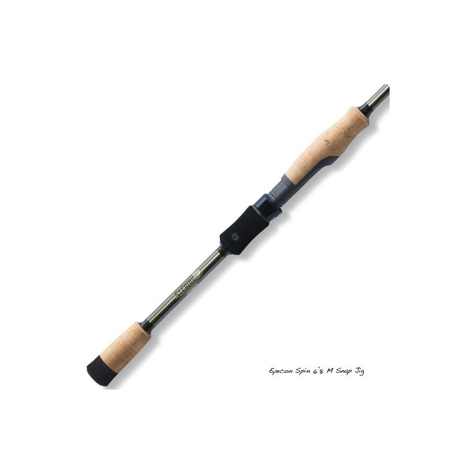 Spinning rod ST Croix Eyecon 6'8 M Snap Jig - Soft bait - Leurre de la pêche