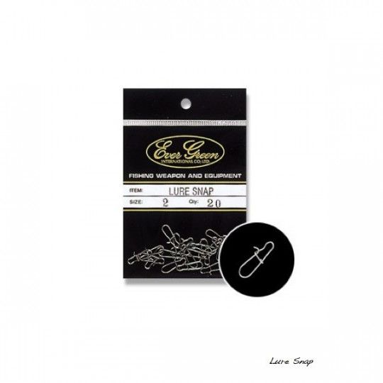 Klammer Evergreen Lure Snap - Edelstahl