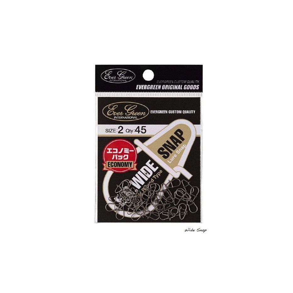 Klammer Evergreen Wide Snap - Gehärteter Stahl - Hohe Widerstandsfähigkeit