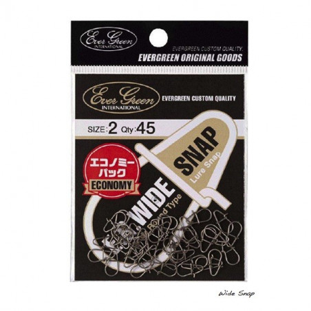 Grapas Evergreen Wide Snap - Acero templado - Alta resistencia