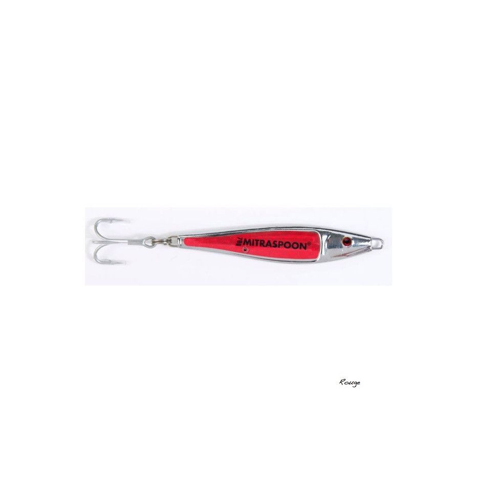 Leurres De Pêche Ragot Jig Mitraspoon - 7 Cm, 35 G, Finition Argentée - Pour La Pêche Sportive En Mer Ou Eau Douce