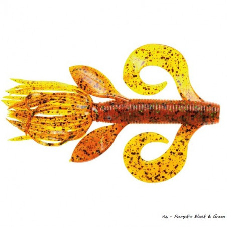 Gummifische Gary Yamamoto Kreature 10cm - Schwarzbarsch