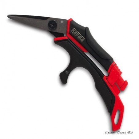 Tijeras Rapala Hilo Trenzado RCD - Corte rápido