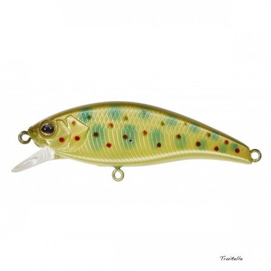 Wobbler Illex Flat Tricoroll 55 S - Angeln der Forelle
