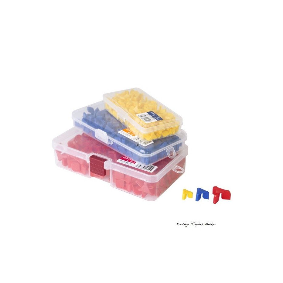 Meiho Dreifachhaken Schutzabdeckung, 100 Stück