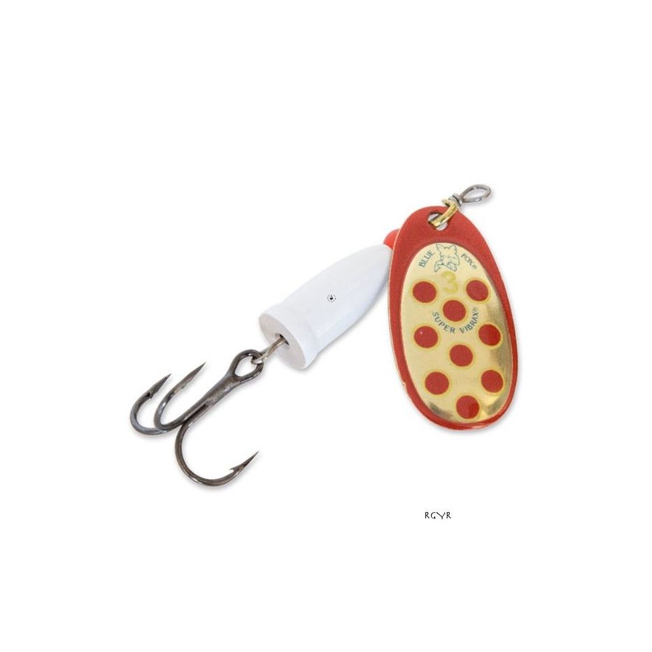 Spinner azul Fox Vibrax Long Cast - Long Lancer