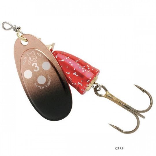 Azul Fox Vibrax Flake Spinner - Peces carnívoros