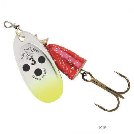 Blinker Blau Fox Vibrax Flake - Raubfische