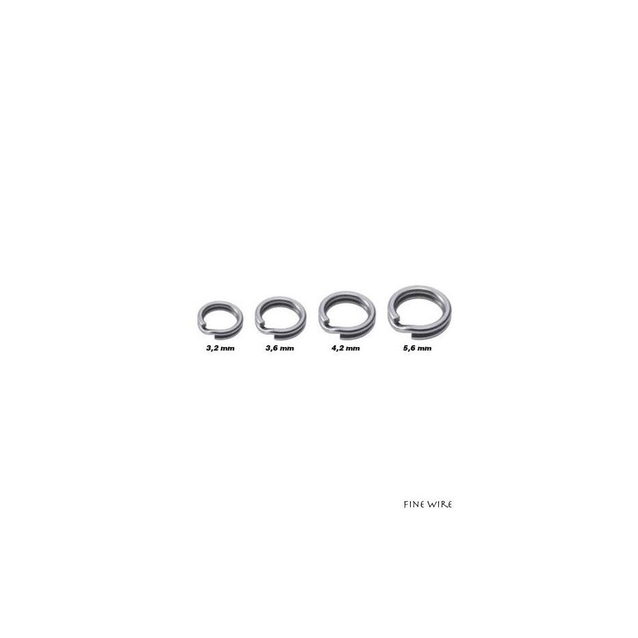 Émerillon à Agrafe CROSSLOCK VMC 3254 - Inox, Résistance 25.5 Kg - Lot De 5 Pièces - Pour Pêche Sportive