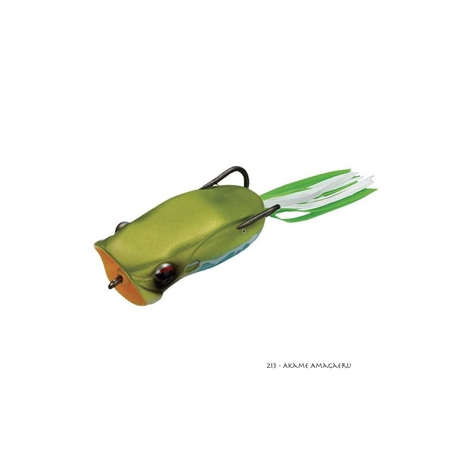 Soft Bait Evergreen Popper Frog 6cm - Surface Fishing - Leurre de la pêche