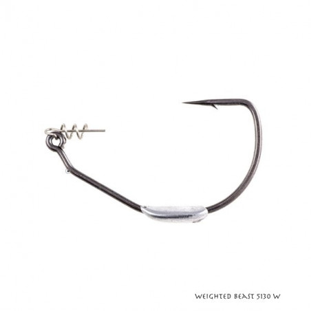 Leaded Texan hook Owner Weighted Beast 5130 W