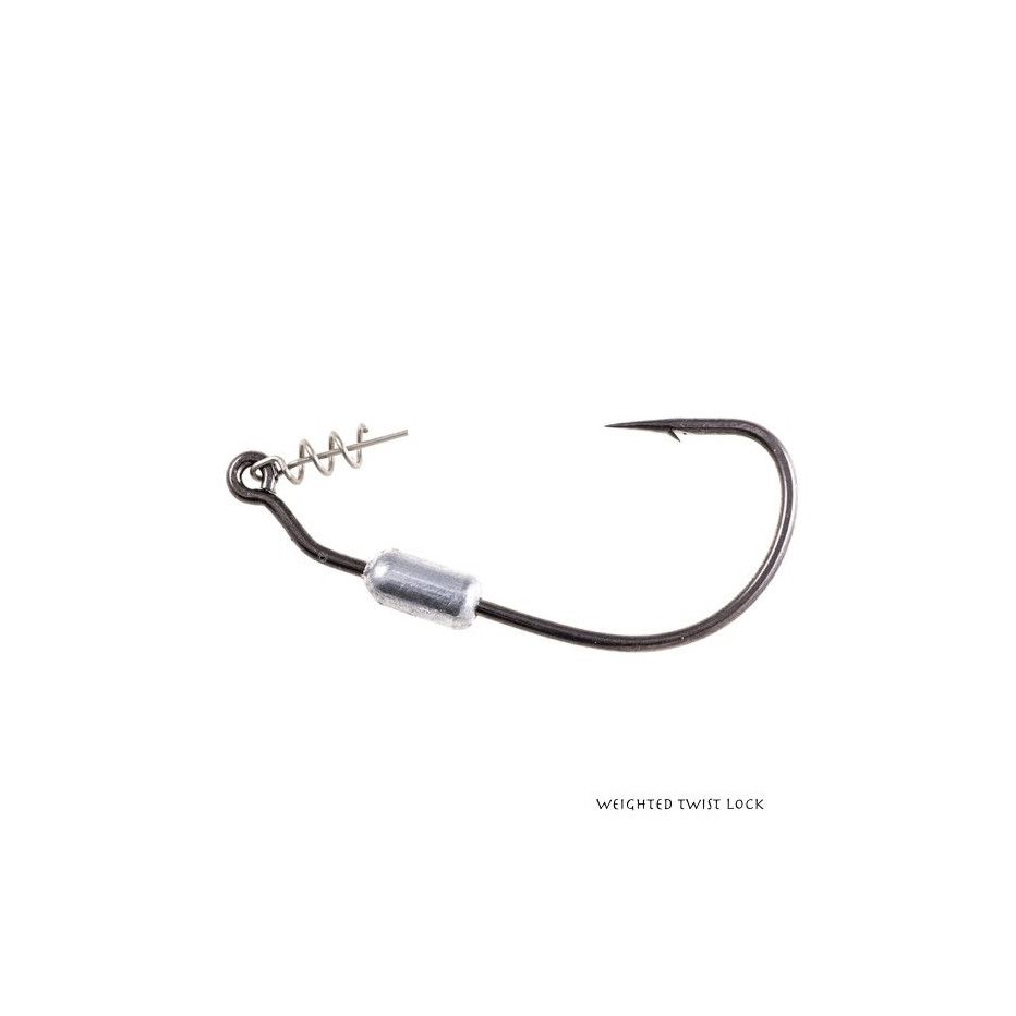 Anzuelo tejano emplomado Owner Weighted Twist Lock 5164