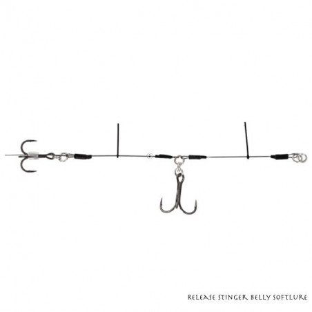 Montaje Westin Release Stinger Belly Softlure