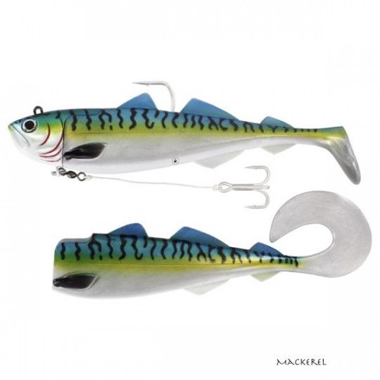 Señuelo vinilo para pesca marítima Westin Crazy Daisy 18cm