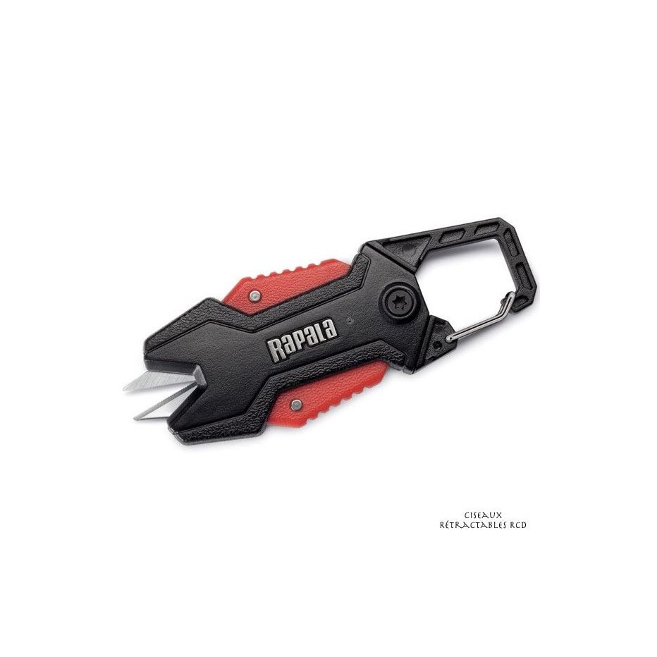 Retractable scissors Rapala RCD - Compact and safe