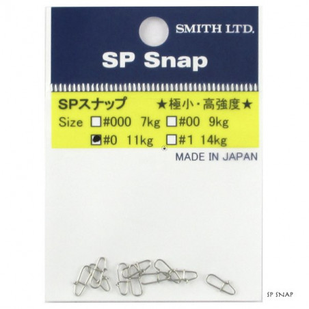 Agrafe Smith SP Snap - Truites et carnassiers