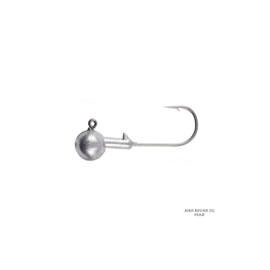 Tête Plombée Scratch Tackle Aiko Round Jig Head