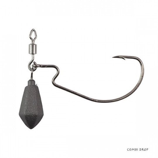 Haken Texan bleié Scratch Tackle Combi Drop