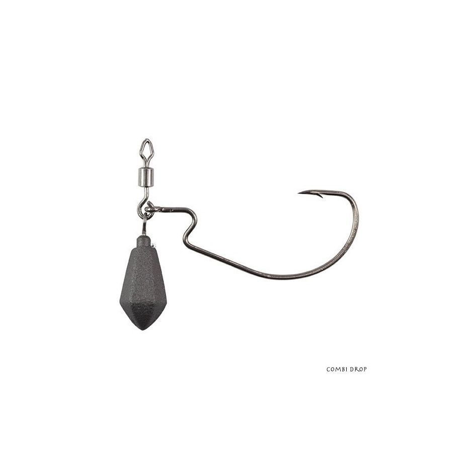 Haken Texan bleié Scratch Tackle Combi Drop