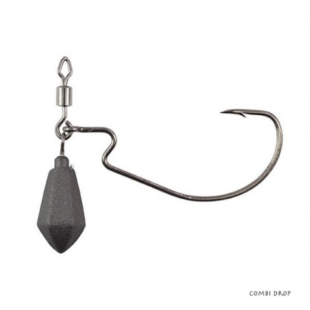 Leaded Texan hook Scratch Tackle Combi Drop