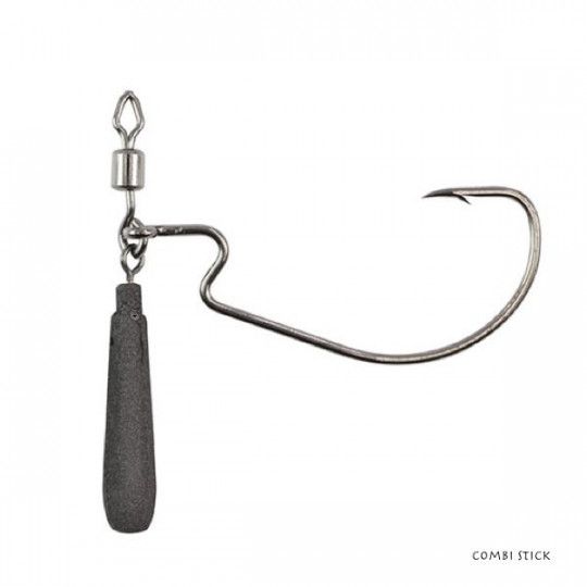 Anzuelo tejano con plomo Scratch Tackle Combi Stick
