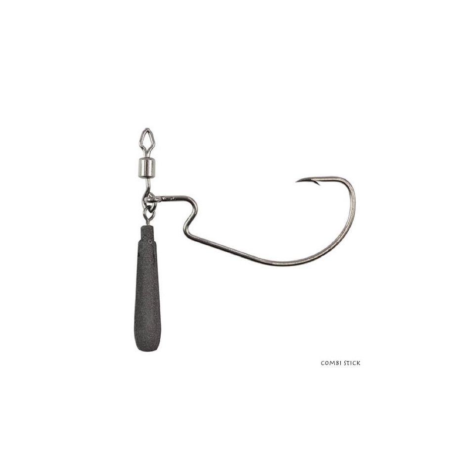 Haken Texan bleié Scratch Tackle Combi Stick