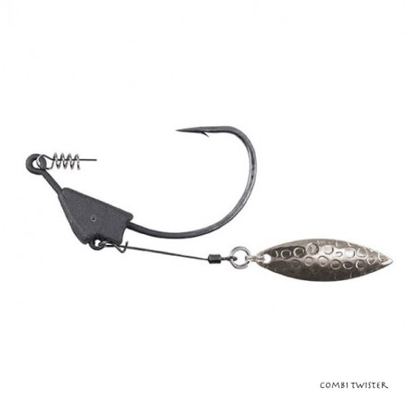 Haken Texan bleié Scratch Tackle Combi Twister