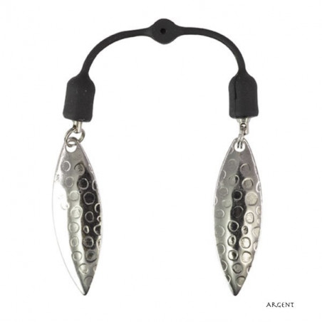 Löffelsystem Scratch Tackle Twin Blade Hammered