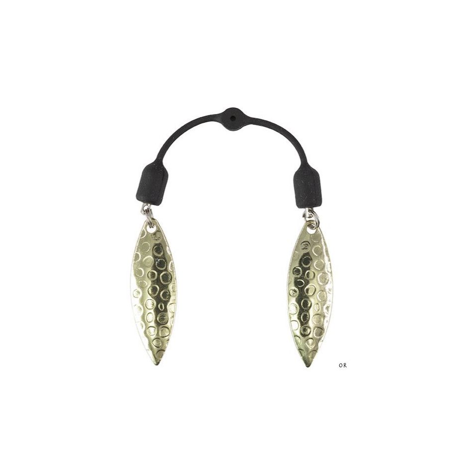 Löffelsystem Scratch Tackle Twin Blade Hammered