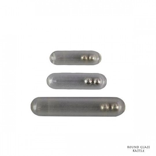 Rundes Glasrassel Scratch Tackle - 3 Durchmesser