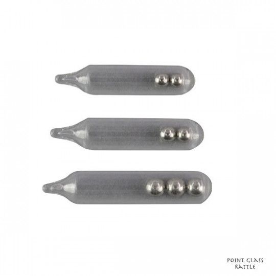 Point Glass Rattle Scratch Tackle - 6 Größen