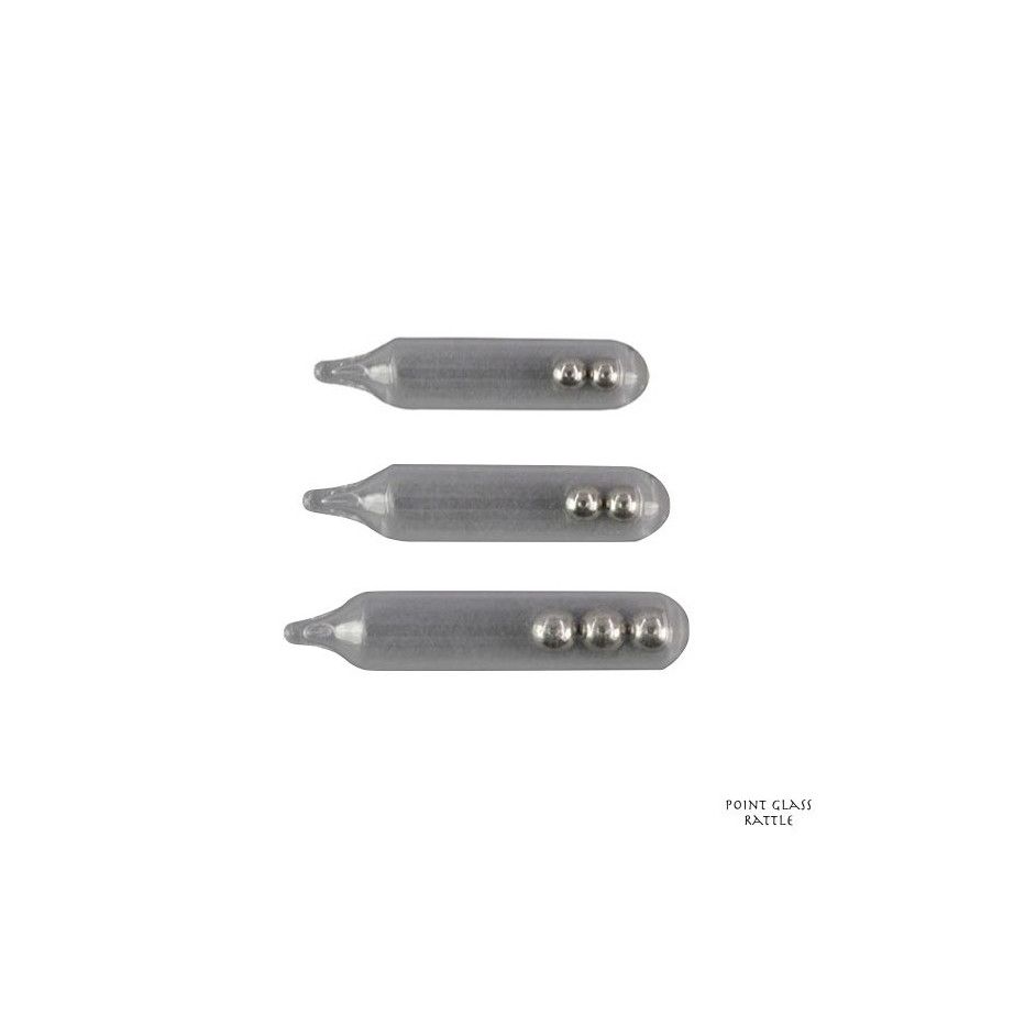 Sonajero de cristal de punta Scratch Tackle - 6 tamaños