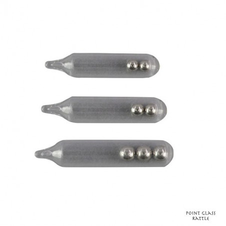 Point Glass Rattle Scratch Tackle - 6 tailles